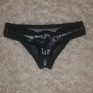 VICTORIA'S SECRET BALMAIN ZIPPER CHEEKY PANTY